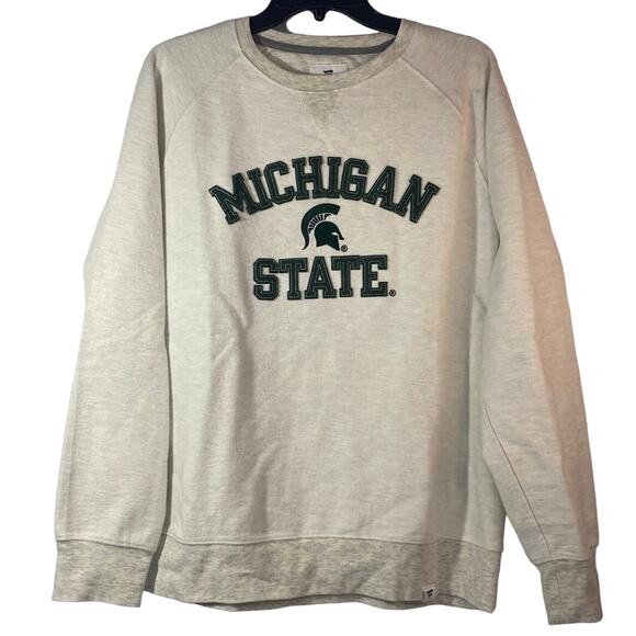 Fanatics Tops - Michigan State Spartans Appliqued Fanatics NWOT Sweatshirt Womens Med